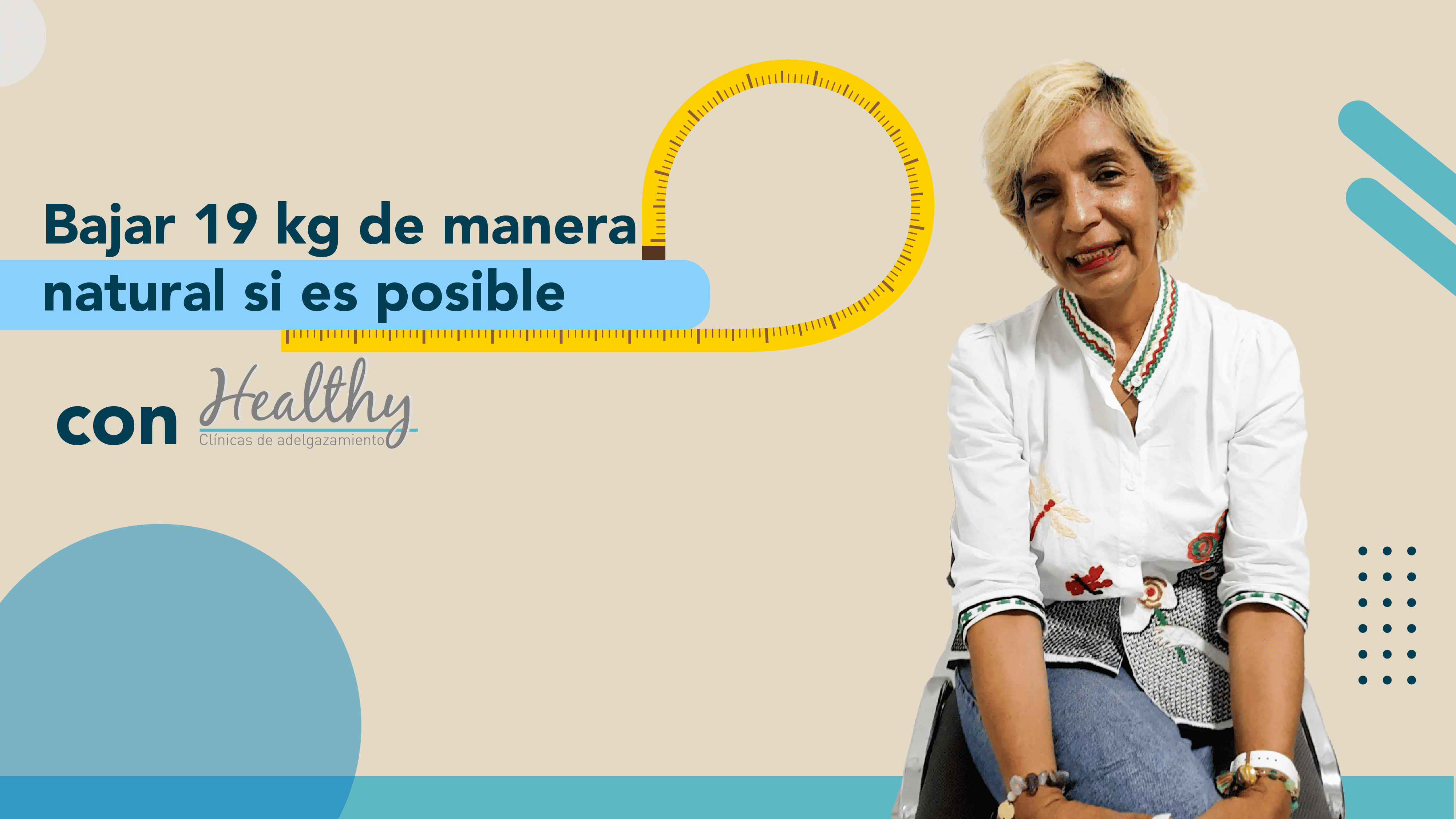Bajar de peso naturalmente sí es posible